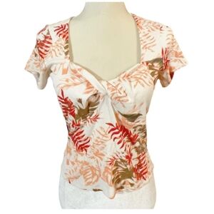 (W) Floral Top From Guess